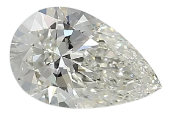 1.02 Carat I VVS2 Pear Lab Diamond Online Sale