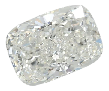 5.72 Carat G VS1 Elongated Cushion Lab Diamond For Sale