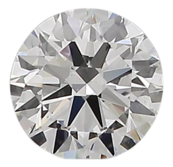 0.38 Carat E SI1 Round Natural Diamond Hot on Sale