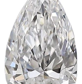 0.3 Carat D VS2 Pear Natural Diamond Online Hot Sale