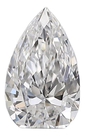 0.3 Carat D VS2 Pear Natural Diamond Online Hot Sale