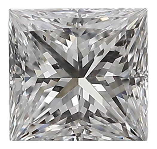 0.32 Carat D SI1 Princess Natural Diamond Supply