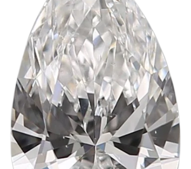 0.35 Carat D VS2 Pear Natural Diamond Fashion