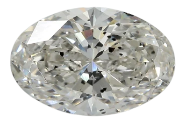 7.12 Carat I SI2 Oval Lab Diamond Online Hot Sale