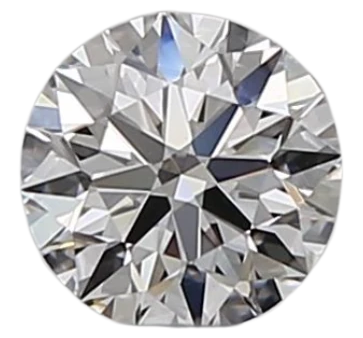 0.3 Carat E VVS2 Round Natural Diamond Online Hot Sale