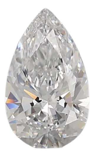 0.9 Carat D VS2 Pear Lab Diamond For Discount