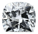 1.0 Carat D VS1 Cushion Lab Diamond For Sale