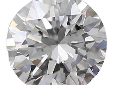 0.4 Carat D SI1 Round Natural Diamond For Discount