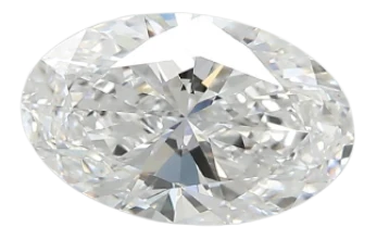 5.09 Carat G VS2 Oval Lab Diamond For Discount