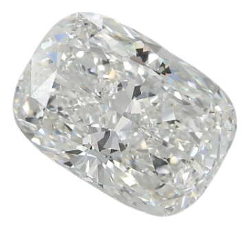 5.65 Carat F VS1 Elongated Cushion Lab Diamond For Sale