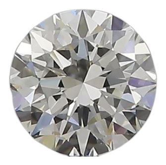 0.37 Carat F VS2 Round Natural Diamond Hot on Sale