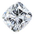 0.62 Carat D IF Cushion Natural Diamond For Cheap