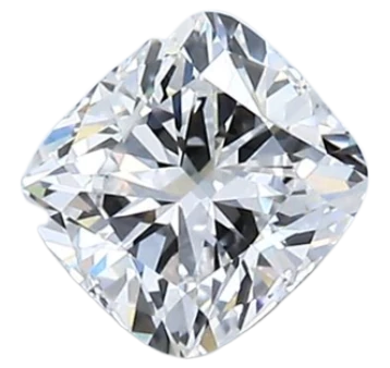 0.62 Carat D IF Cushion Natural Diamond For Cheap