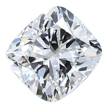 0.62 Carat D IF Cushion Natural Diamond For Cheap