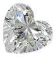 0.78 Carat D VVS1 Heart Lab Diamond Fashion