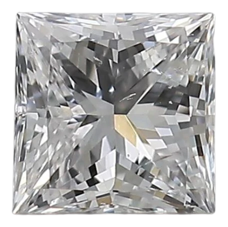 0.3 Carat D SI2 Princess Natural Diamond Online