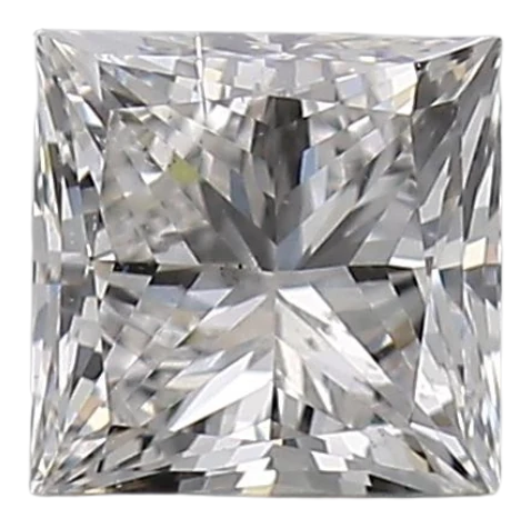 0.36 Carat E SI2 Princess Natural Diamond Cheap