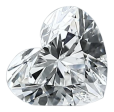 1.01 Carat E VVS1 Heart Lab Diamond Hot on Sale