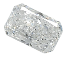 1.0 Carat D VS2 Radiant Lab Diamond For Sale