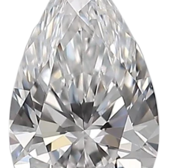 0.3 Carat D VVS1 Pear Natural Diamond Hot on Sale