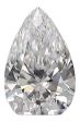 0.3 Carat D VVS1 Pear Natural Diamond Hot on Sale