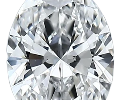 1.01 Carat D VVS2 Oval Lab Diamond on Sale