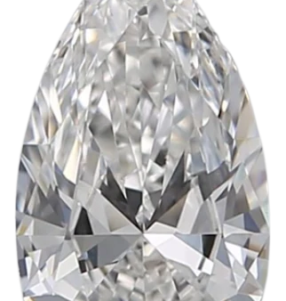 0.33 Carat F VVS2 Pear Natural Diamond on Sale