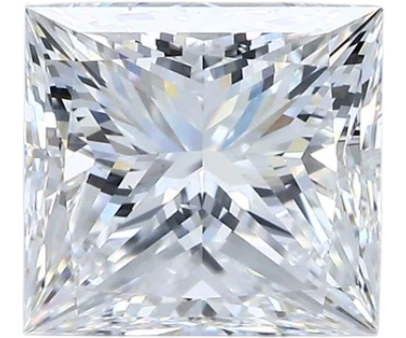 3.2 Carat E VS2 Princess Natural Diamond Online Sale