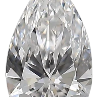 0.3 Carat D VS1 Pear Natural Diamond Fashion