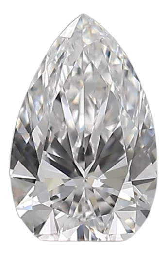 0.3 Carat D VS1 Pear Natural Diamond Fashion