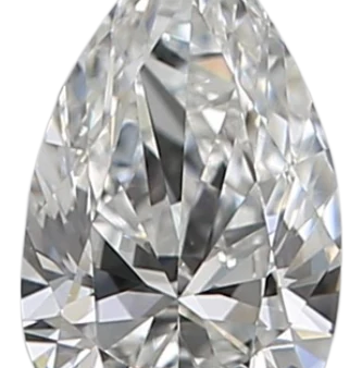 0.31 Carat F VVS2 Pear Natural Diamond Fashion