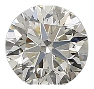 0.3 Carat J VS1 Round Natural Diamond Hot on Sale