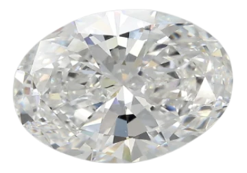 6.03 Carat E VS2 Oval Lab Diamond Hot on Sale