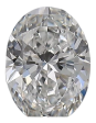 0.3 Carat E VVS2 Oval Natural Diamond on Sale