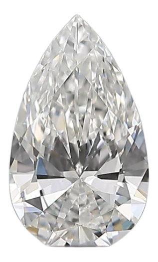 0.3 Carat F VVS2 Pear Natural Diamond Online