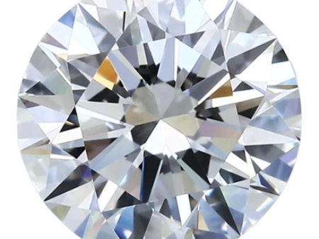 4.3 Carat D VVS1 Round Natural Diamond For Discount