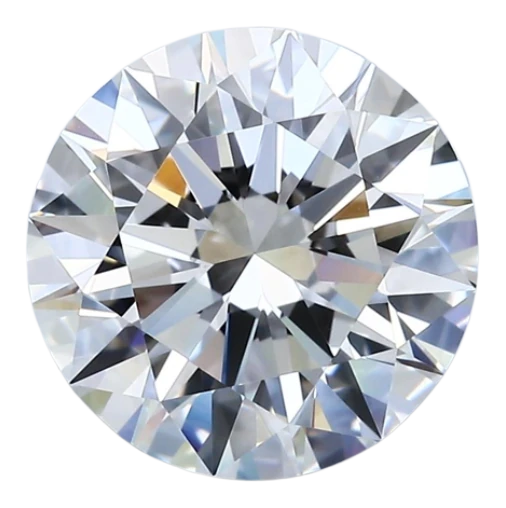 4.3 Carat D VVS1 Round Natural Diamond For Discount