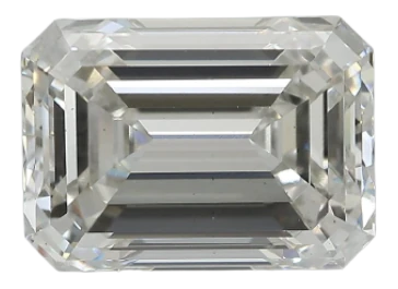 6.19 Carat I SI1 Emerald Lab Diamond For Sale