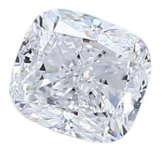 0.6 Carat D VS2 Cushion Natural Diamond Discount