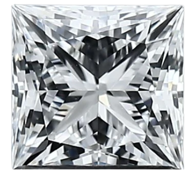 1.01 Carat D VVS2 Princess Lab Diamond Online Hot Sale