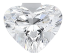 1.01 Carat E VVS2 Heart Lab Diamond For Cheap