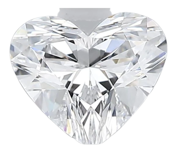 1.01 Carat E VVS2 Heart Lab Diamond For Cheap