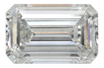 7.34 Carat G SI1 Emerald Lab Diamond For Sale