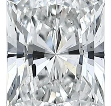 1.5 Carat E SI1 Radiant Lab Diamond For Sale