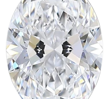 1.02 Carat D VVS2 Oval Lab Diamond For Cheap