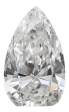 0.3 Carat F VS1 Pear Natural Diamond Fashion