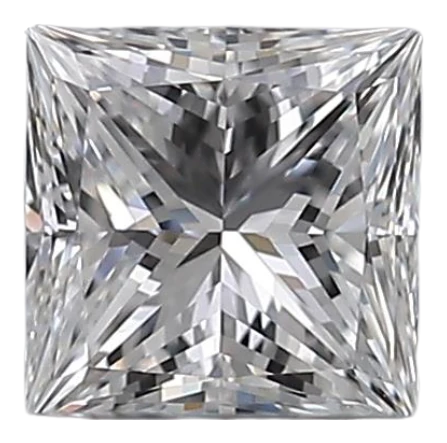 0.3 Carat D IF Princess Natural Diamond on Sale