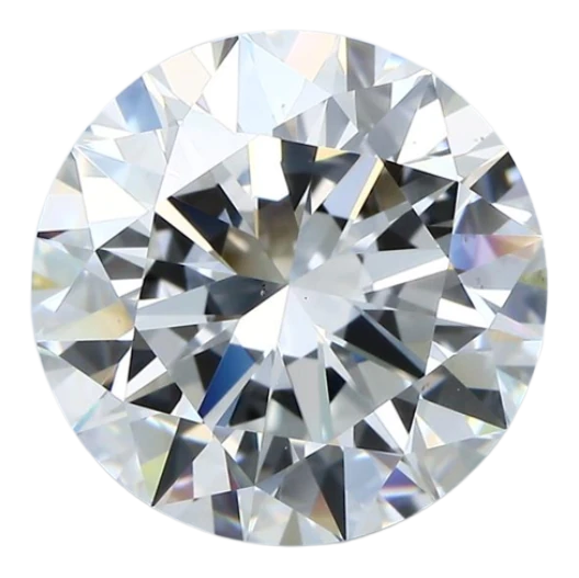 6.07 Carat E VS2 Round Natural Diamond Online Sale