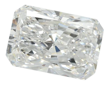 5.71 Carat F VS1 Radiant Lab Diamond For Discount