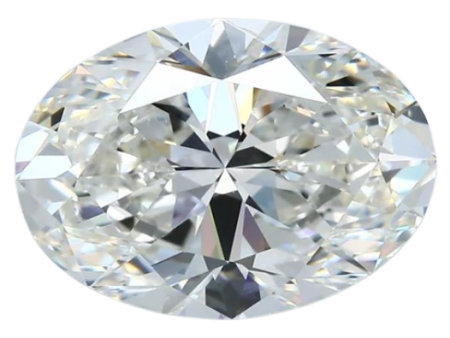 5.03 Carat G SI1 Oval Natural Diamond Online